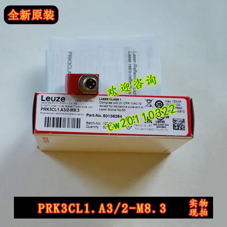 물리적 독일 Laoyizhen LEUZE 광전센서 교섭PRK3CL1.A3/2-M8.3
