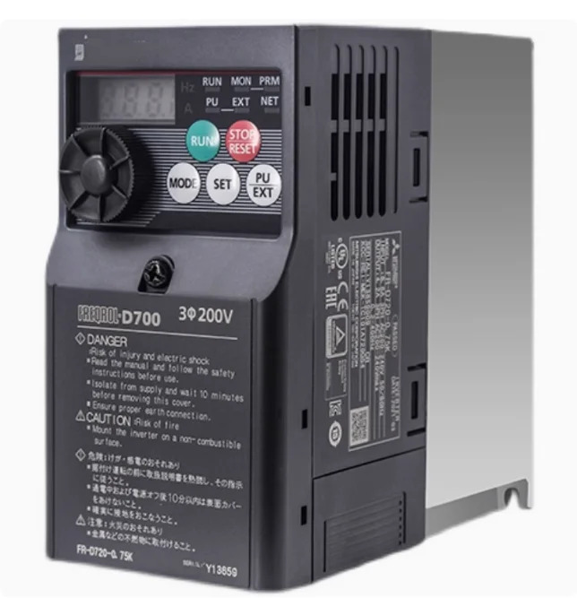 주파수 변환기 FR-D720S-0.4K-CHT FR-D720S-0.75K-CHT FR-D720S-1.5K-CHT FR-D720S-2.2K-CHT