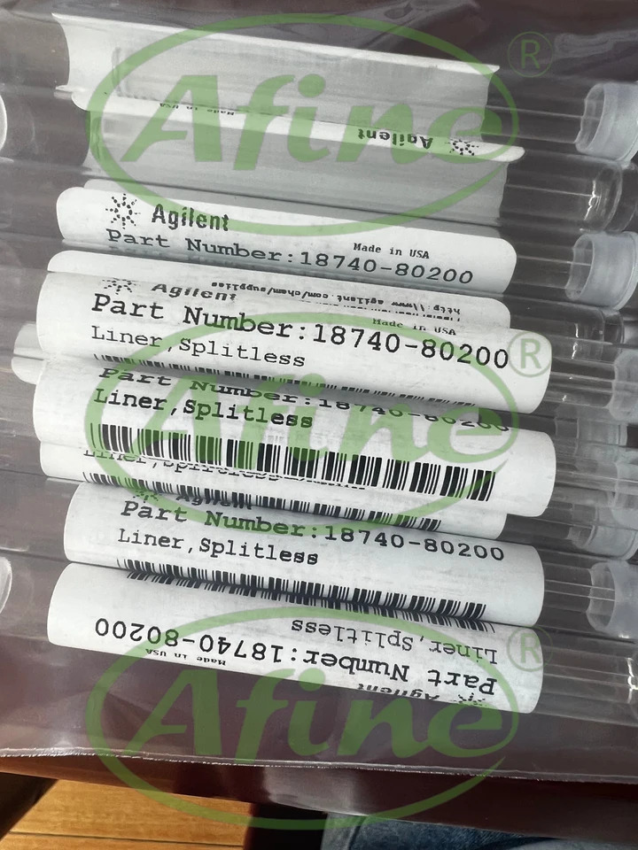 AFINE Agilent GC스플릿리스 라이너 18740-80200 입구 라이너1.5mm id 샘플 헤드 스페이스 퍼지 트랩 1/pk
