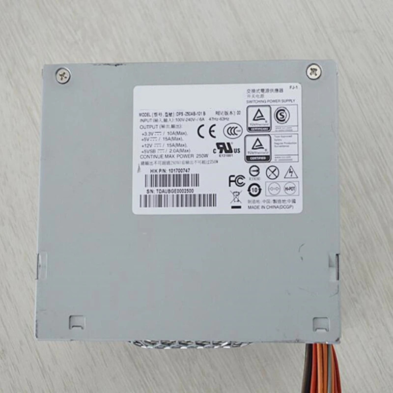Hanker DVR NVR 전원공급장치 DPS-250AB-101 B DPS-250AB-101B PSF250MP-60 20 핀 IDE x 4 250W PSU 신