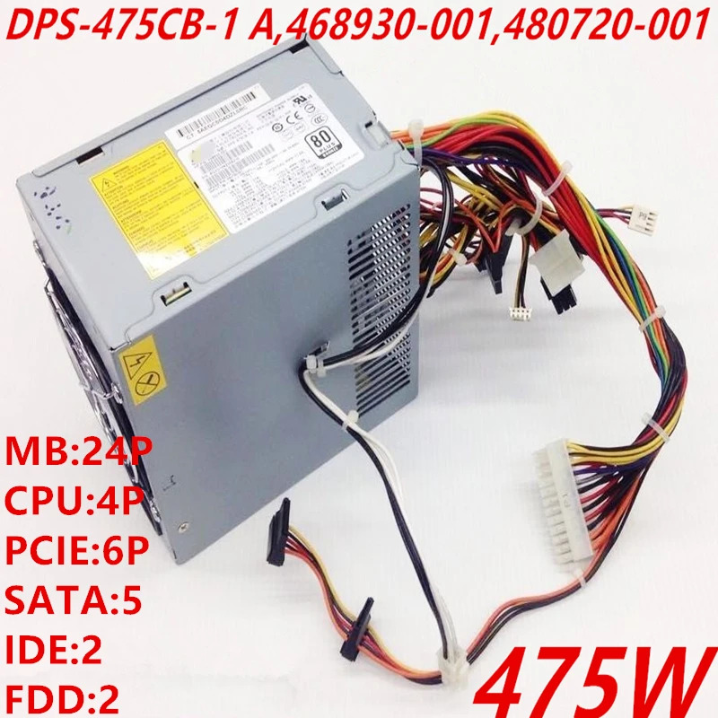 hp호환 Z400 XW4600 PSU 475W 전원공급장치 DPS-475CB-1 A 468930-001 480720-001 DPS-475CB-1A 신