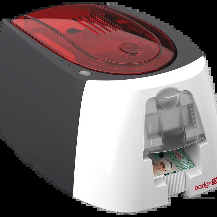 Evolis Badgy200 카드 프린터 에지 투 인쇄 단면 또는 양면 솔루션