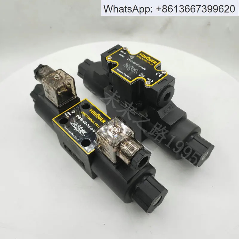 유압 솔레노이드 반전 밸브 DSG-02-3C2-DL-D24 A220 2B2 2B3B 3C3 3C4 3C6 03.1PCS