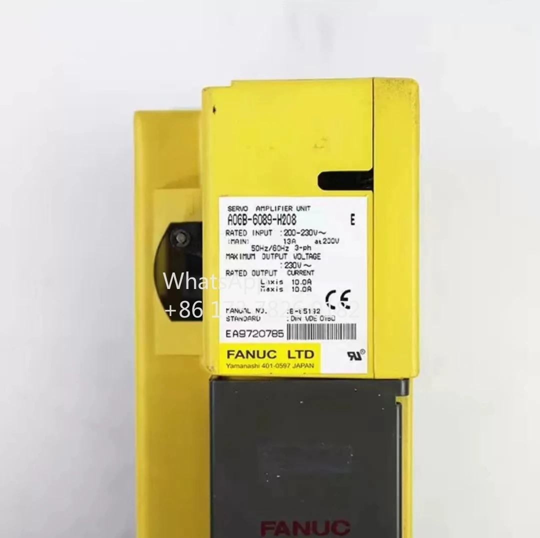 A06B-6089-H208 리퍼 드라이브 작동 기능 OK