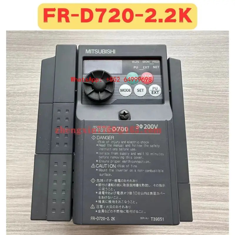 리퍼 주파수 변환기 FR-D720-2.2K FR D720 2.2K 정상 기능 완료