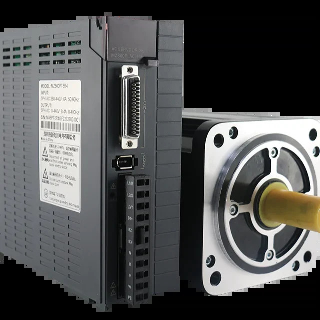 Lichuan CNC 기계서보모터 드라이버 3상AC 서보모터 380V 3.8KW 15Nm 2500RPM 23bit 130mm 130M15025B M2532P
