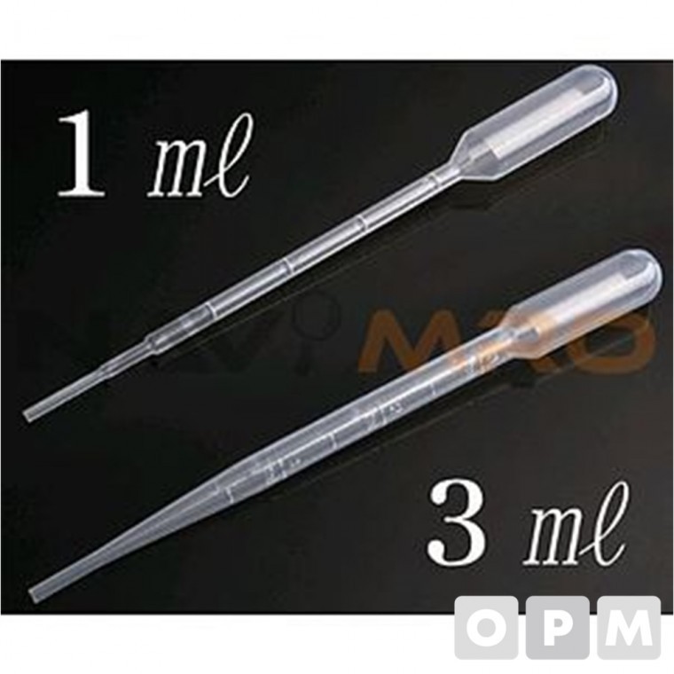 도모아 BA)일회용 스포이드 1BOX(500EA) 용량(ml) 3/길이 150mm - 상품 이미지