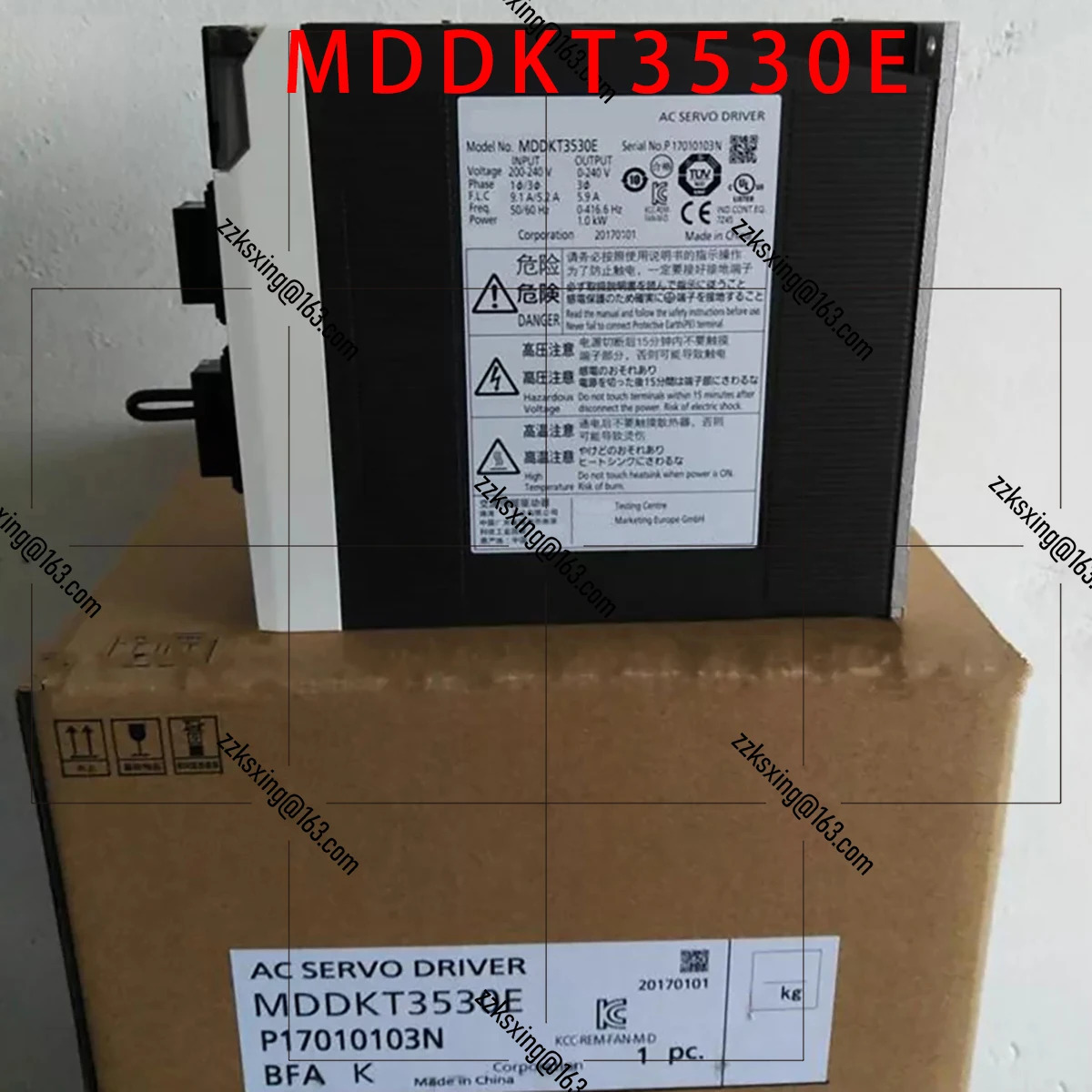 MDDKT3530E 오리지널 서보 드라이버 신