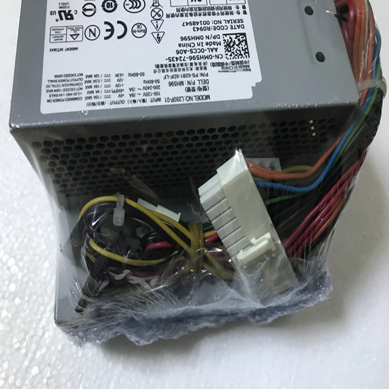 Dell 520 210L 320 330 740 3100C GX620 755 280W A280P-00 D280P-00 L280P-01 L280P-00 새 원본 전원공급장치
