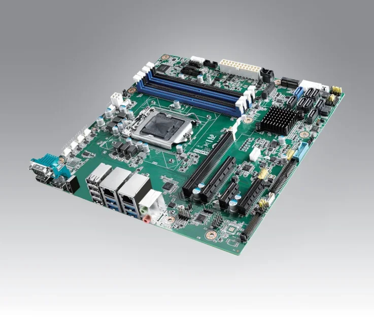 Advantech 제온 코어 i7 i5 i3 m 마더보드 AIMB-586 LGA1151 8 세대 9