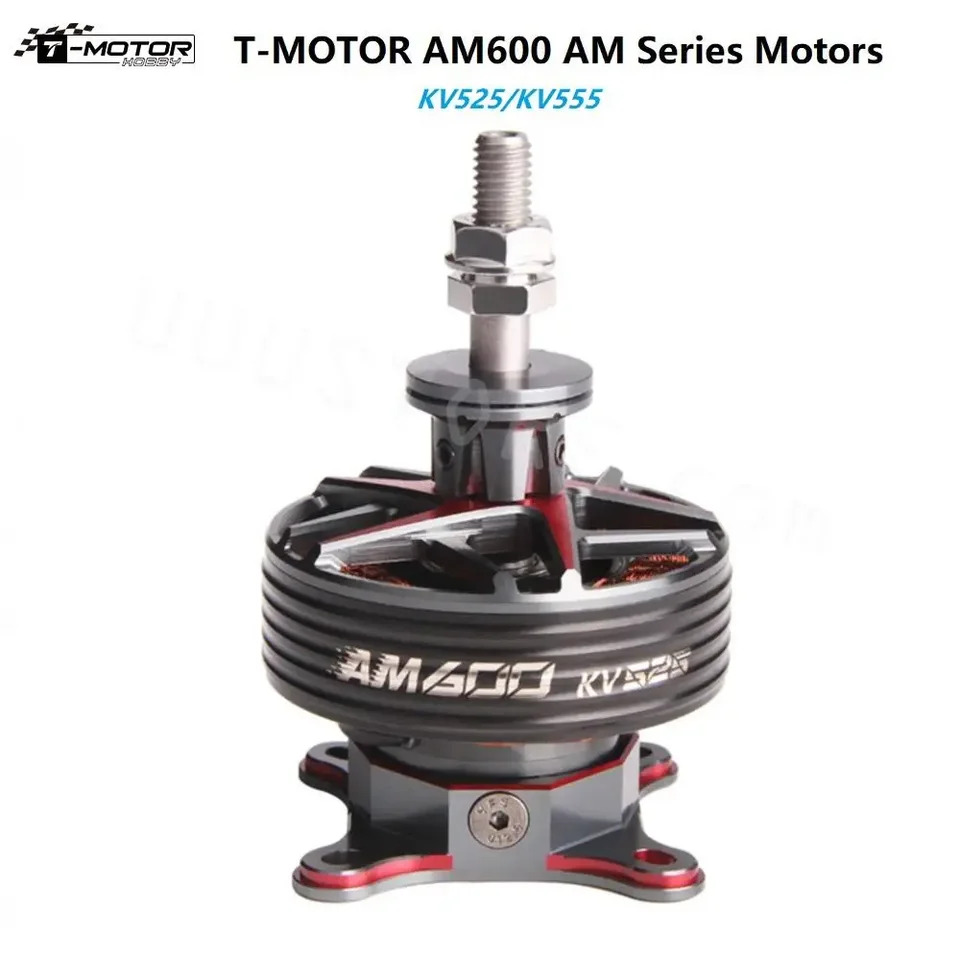 T-MOTOR AM600 KV525 KV555 AM 시리즈 모터 러너 브러시리스 RC FPV 고정익 비행기 항에어 3D 모델용