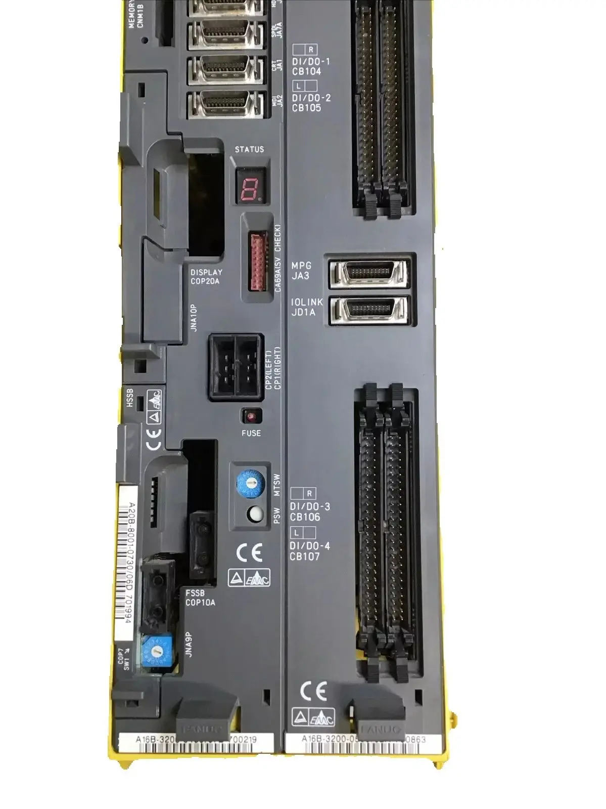 A02B-0299-B802 Fanuc 시스템 장치 0i-MB CNC 컨트롤러 리퍼 완료 A02B0299B802