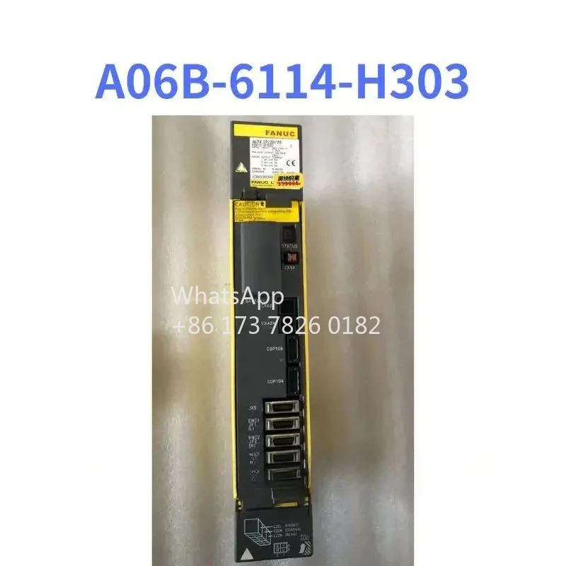 A06B-6114-H303 리퍼 드라이브 작동 기능 OK