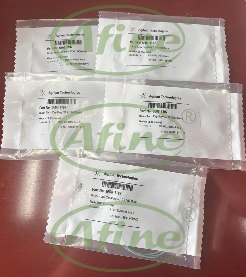 AFINE Agilent 퀵 턴 SS 모세관 5500-1197 0.17x500mm 5500-1235 0.17x380mm 5500-1192 0.12x500mm