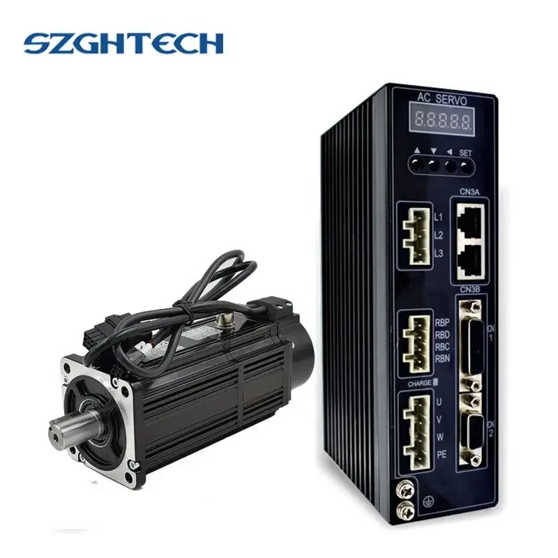 서보모터 드라이브 키트 17 비트 Nema24 100w 8mm 200 240V 50 60Hz 3000PRM 단상 3ph