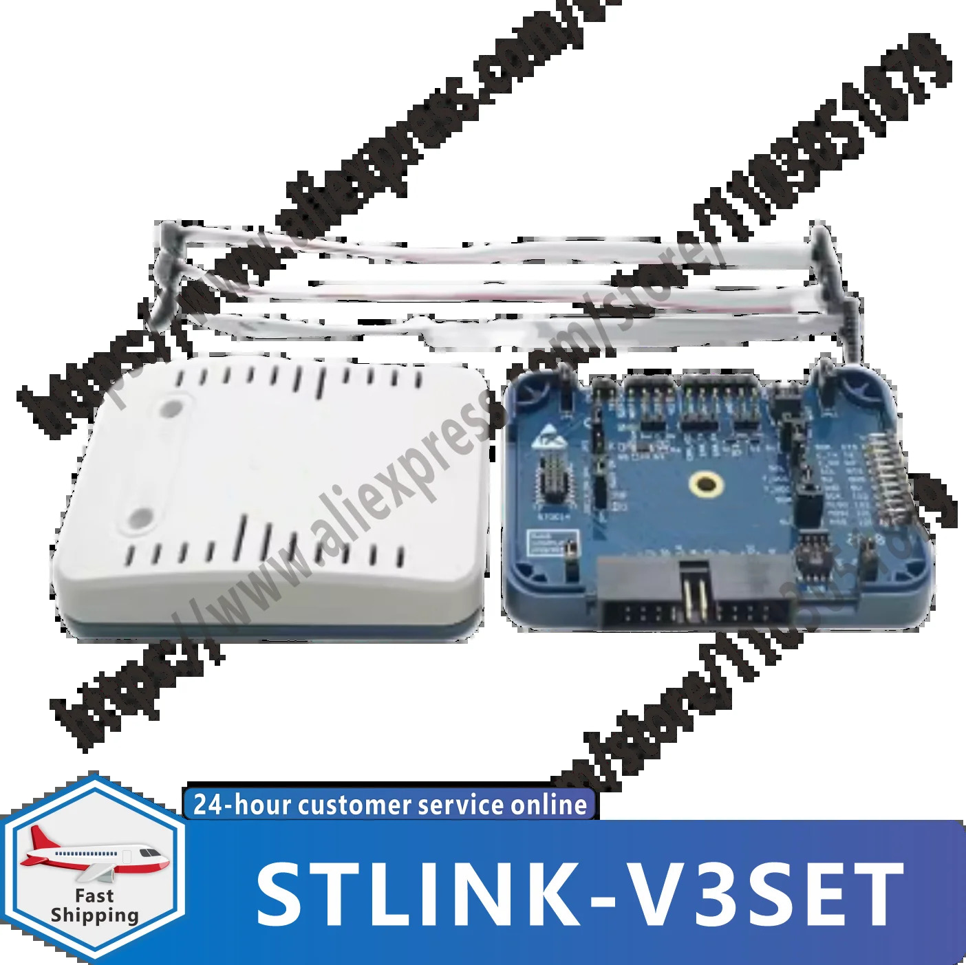 STLINK-V3SET 오리지널 프로세서 기반 STM8S STM32 프로그래머 5V USB 2.0 New