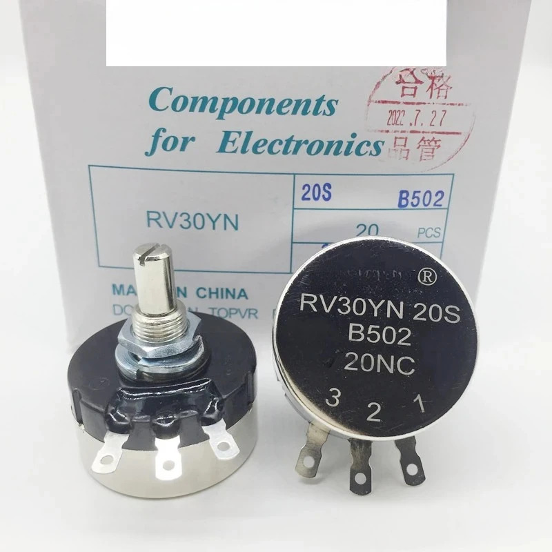 5PCS 전위차계 RV30YN20SB502 B103 B102 B202 B203 B503 B504