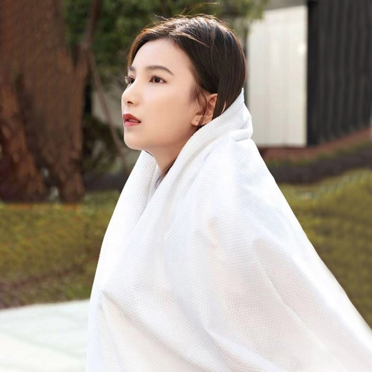 도모아 간편 휴대 여행 필수 압축 대형 바스 압축 타올 - 상품 이미지