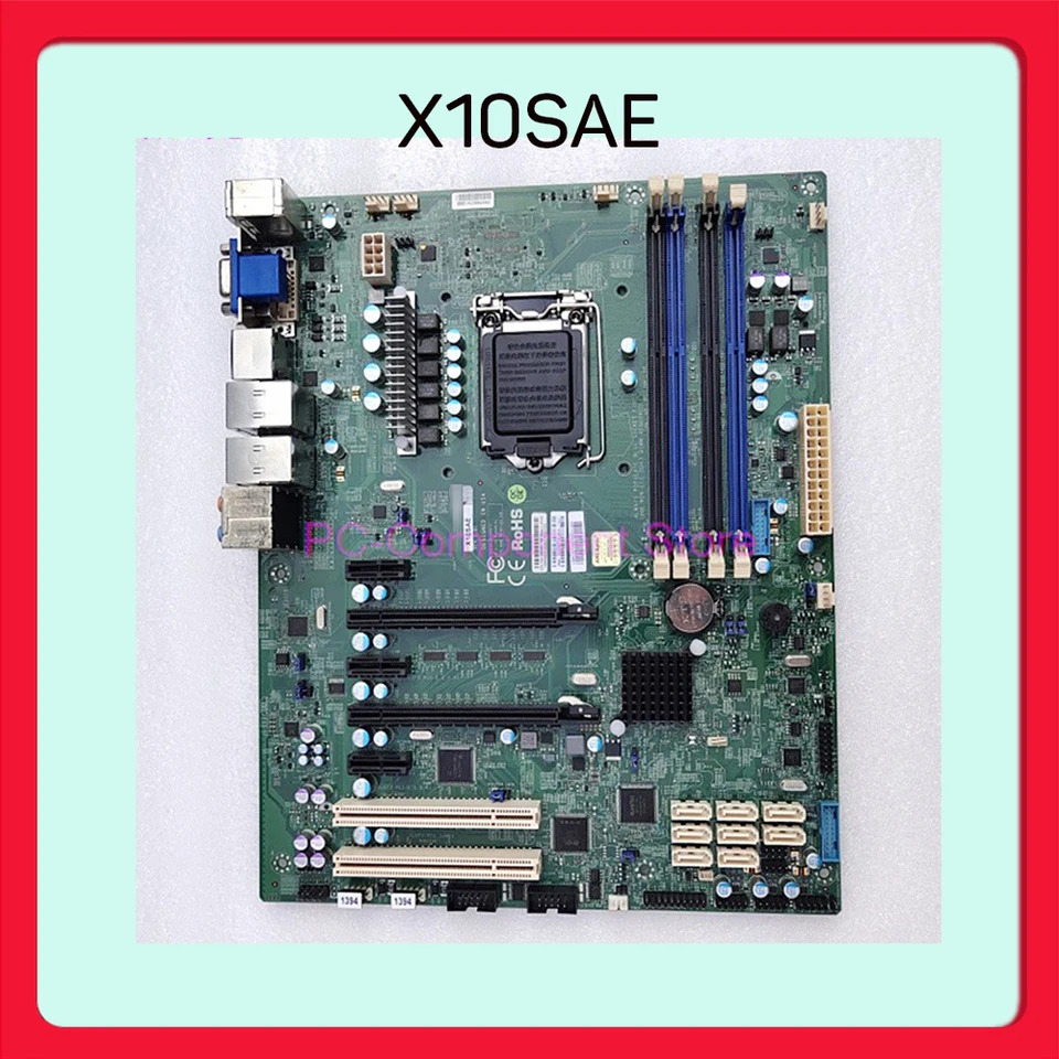 슈퍼마이크로 워크스테이션 마더보드X10SAE LGA1150 장비 메인보드 리퍼