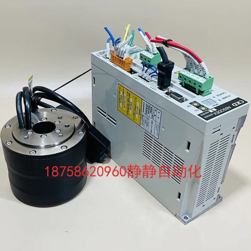CKD 서보 다이렉트 드라이브 모터 DD 인덱싱 AX2006TS-X703173 AX9000TS-U2 세트
