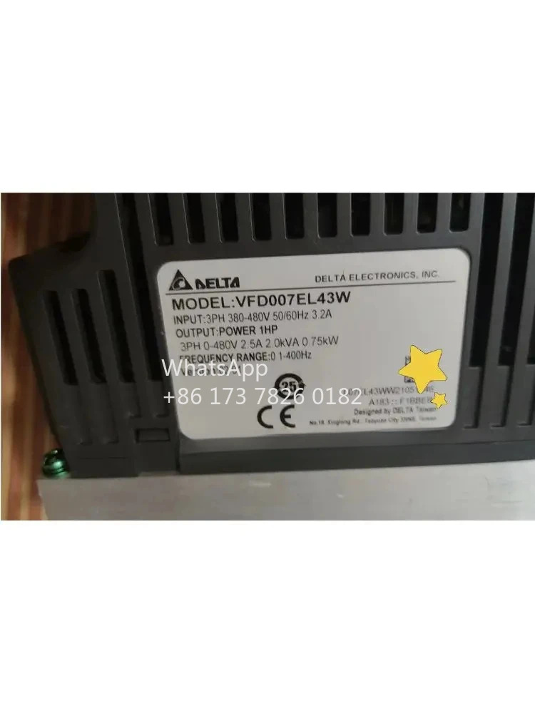 VFD007EL43W 리퍼된 인버터 0.75kW 리퍼 기능 OK