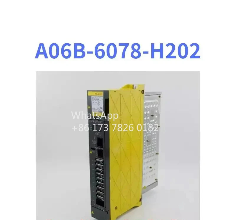 A06B-6078-H202 리퍼 드라이브 작동 기능 OK