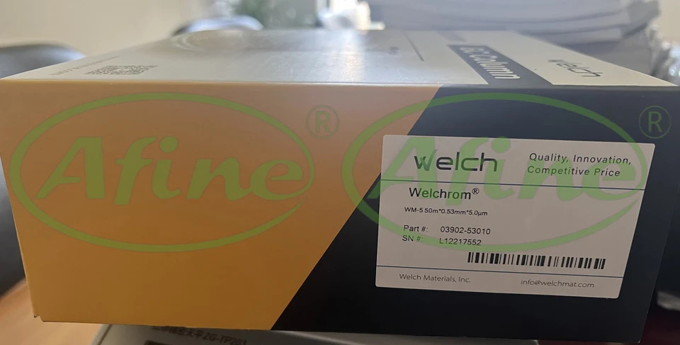 AFINE WELCH 03902-53010 상 모세관 컬럼 WM-5 50M x 0.5m 5.0 MM