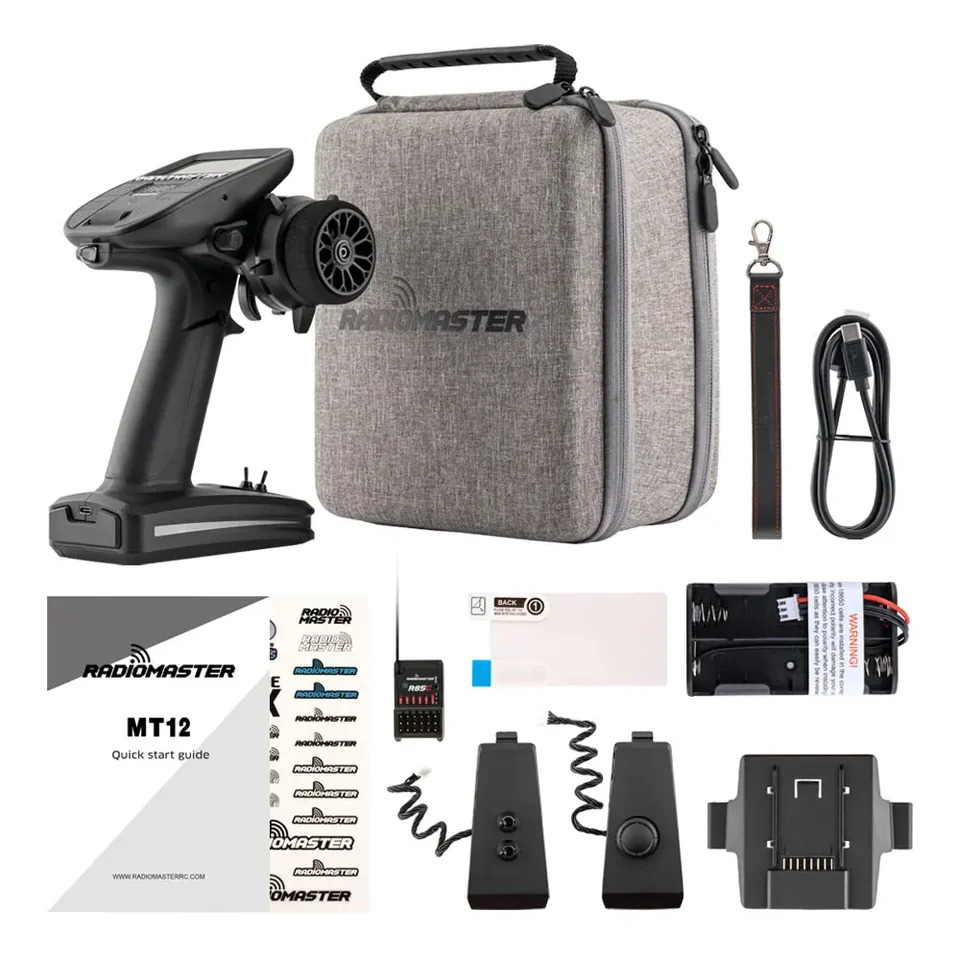 라디오마스터 MT12 서피스 라디오 컨트롤러 ExpressLRS 2.4G 4 1 멀티프로토콜 RC 카 보트용