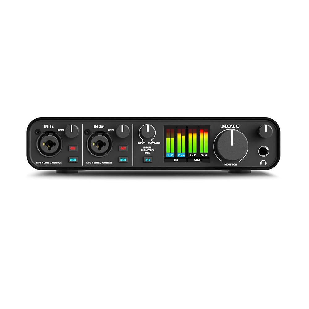 MOTU M4 4x4 USB-C 오디오 인터페이스 - 상세 이미지 2