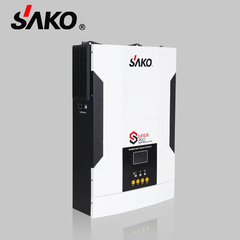 Sako Sunon Pro 전원 차단 그리드 태양광 하이브리드 인버터 3.5Kw 12V 220V 50Hz 60Hz 발전기 디자인