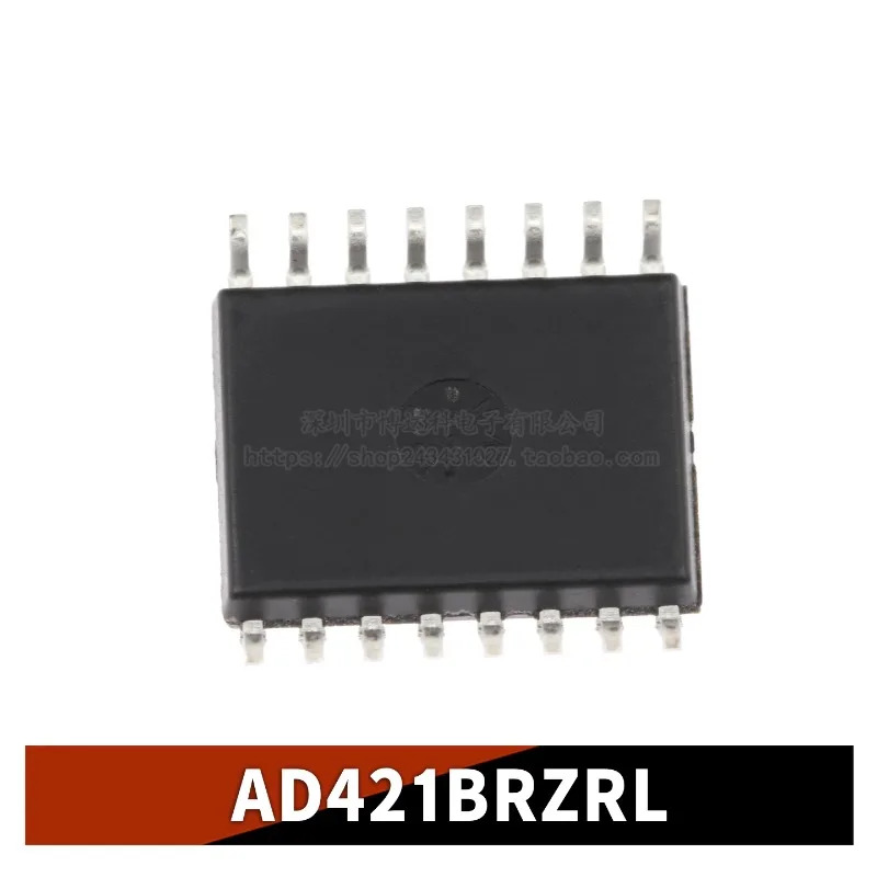 오리지널 AD421BRZRL SOIC-16 루프 전원 디지털-아날로그 변환기DAC 칩