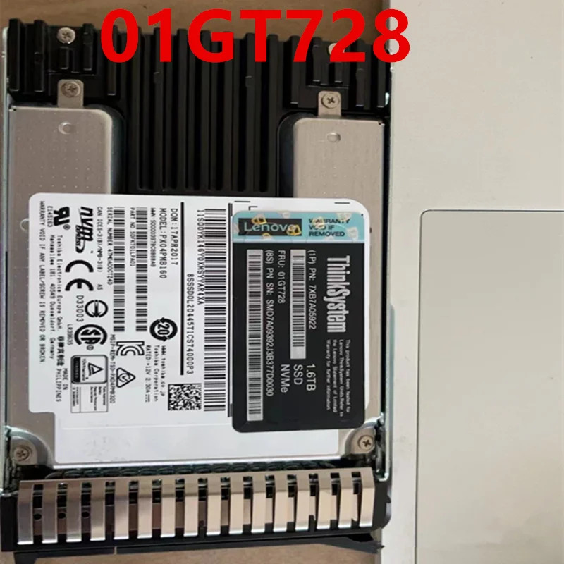 7XB7A05922 01728 4XB7A10178 01PE282Lenovo호환 1.6TB 1.92TB 2.5 NVME SSD거오리지널 솔리드 스테이트 드라이브