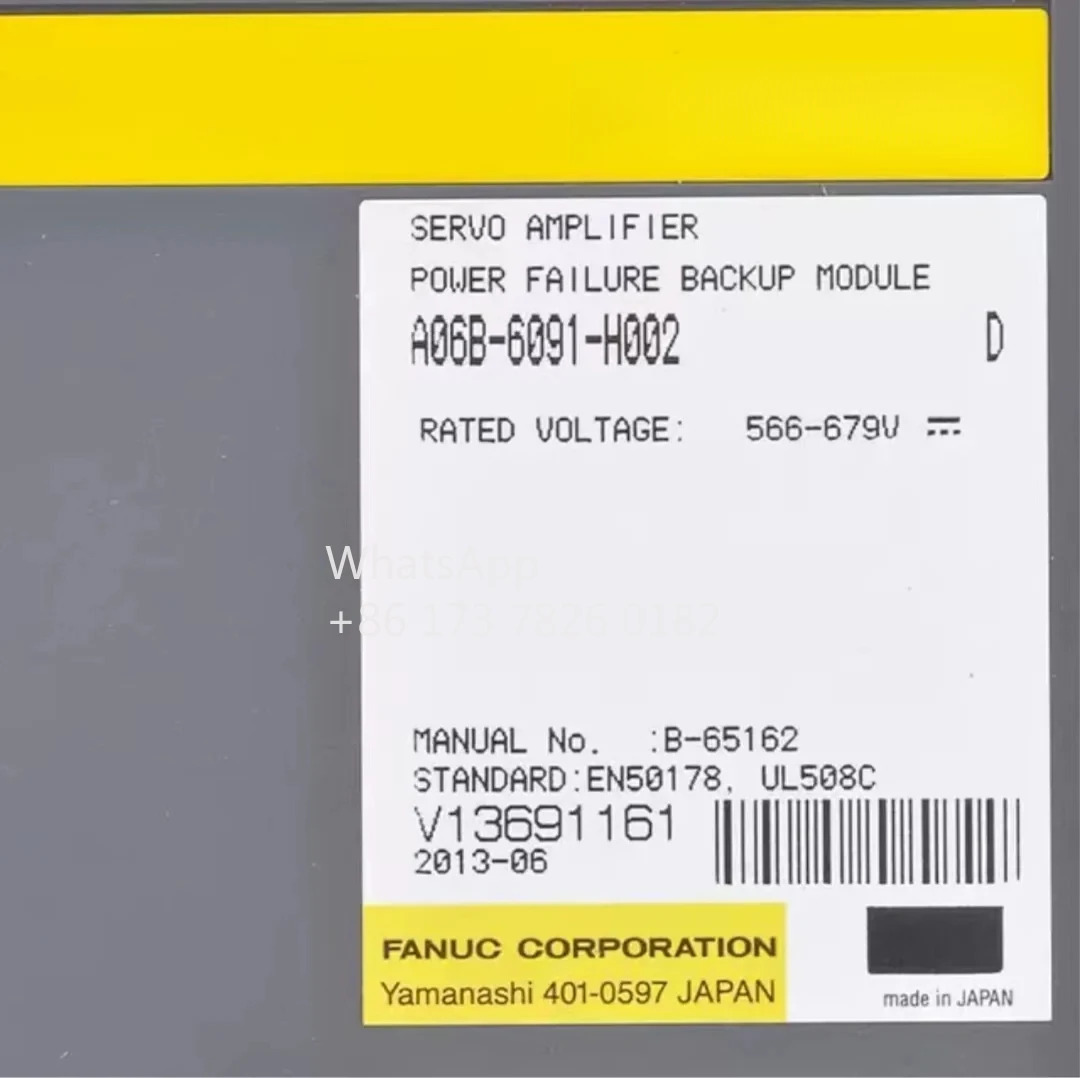 A06B-6091-H002 리퍼 드라이브 작동 기능 OK
