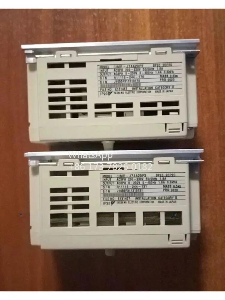 CIMR-J7AA20P2 리퍼 J7 시리즈 인버터 200V 3PHASE 0.2kW 기능 OK