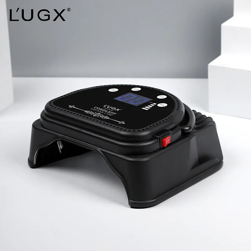 LUGX 무선 휴대충전식 UV LED 네일 램프 프로 드라이어 라이트 66W