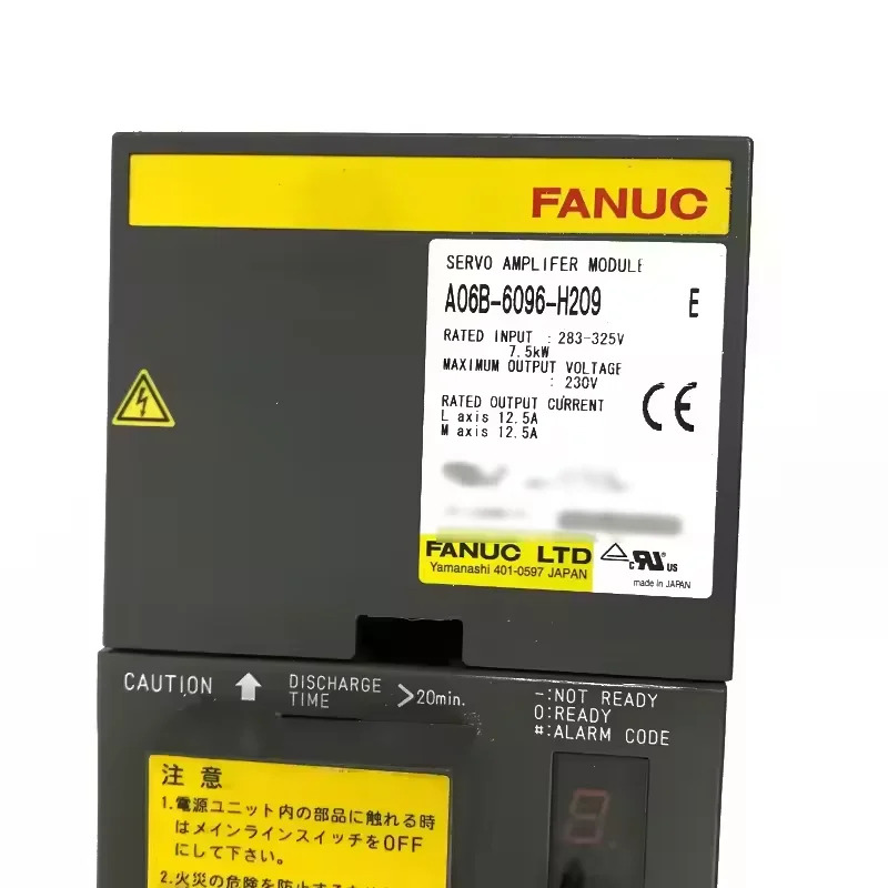 A06B-6096-H209 Fanuc 서보 증폭기 모듈 리퍼 완료 A06B 6096 H209