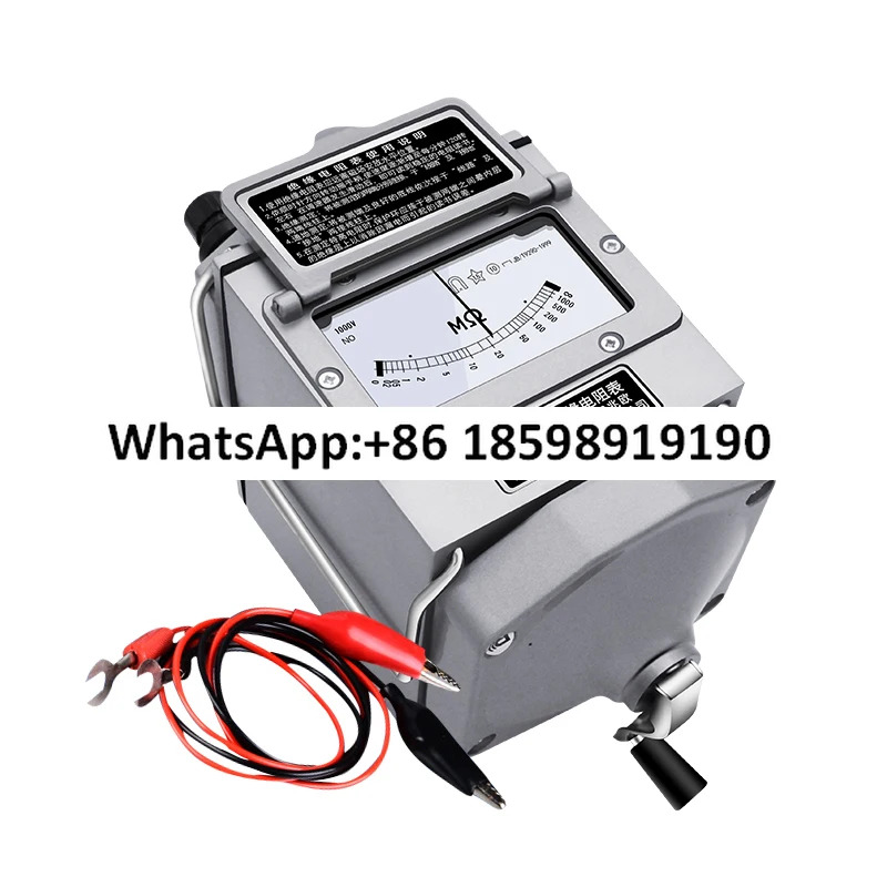 500V 메가옴 미터 1000 절연 저항 테스터 2500 zc25-3 4-7