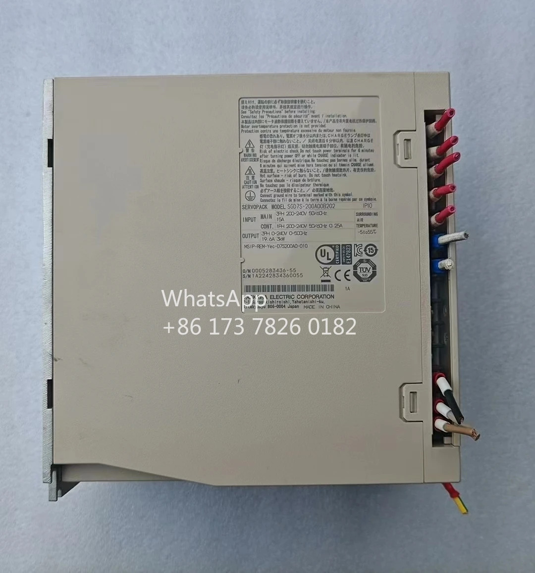 SGD7S-200A00B202 리퍼 서보 드라이브 3kW 기능 OK