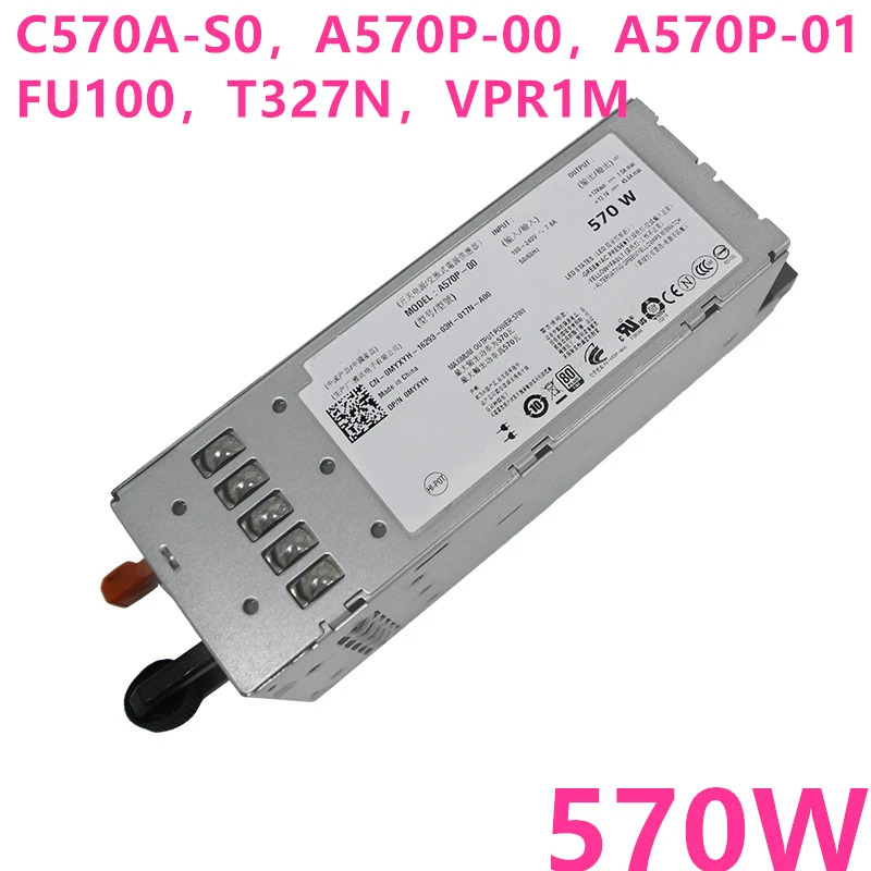 Dell PowerEdge R710 T610 PSU 전원공급장치 C570A-S0 A570P-00 A570P-01 FU100 T327N VPR1M 570W 신
