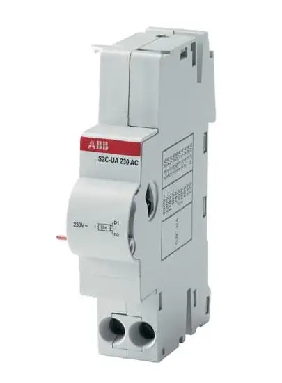 오리지널 ABB 잔류 전류 작동 회로차단기 액세서리 저전압 해제 S2C-UA400AC 400VAC