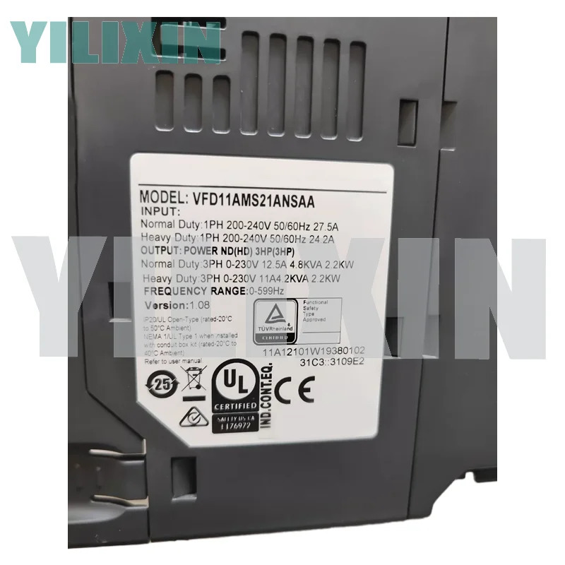 VFD11AMS호환21ANSAA 2.2KW 220V 주파수 변환기