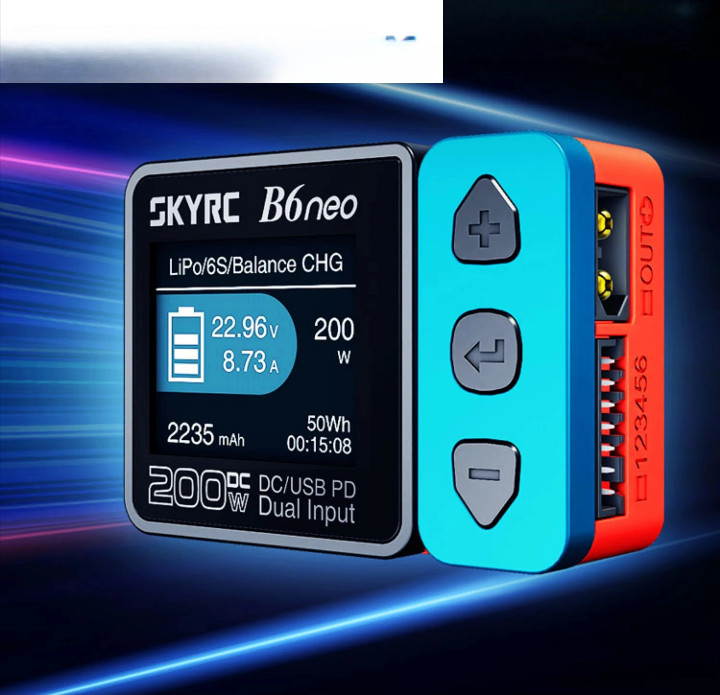 B6neo DC200WPD80W 지능형 밸런스 충전기 10A