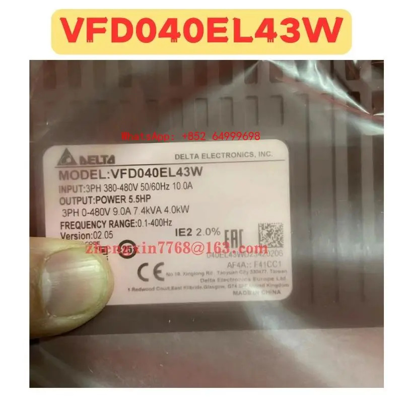 주파수 변환기 VFD040EL43W 신