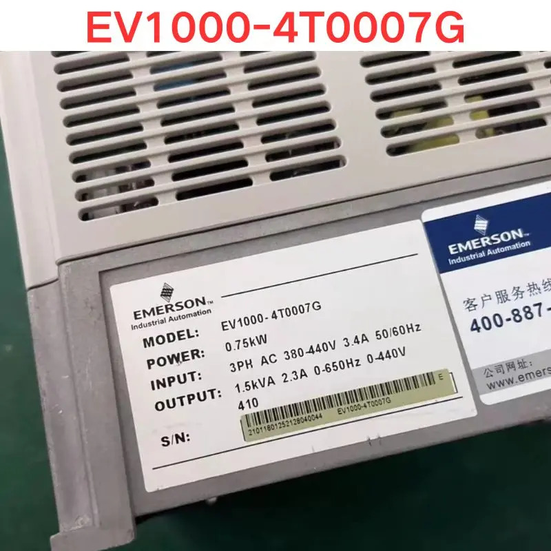 신속 리퍼된 EV1000-4T0007G 주파수 변환기 기능 리퍼 완료 견적 9월 4일