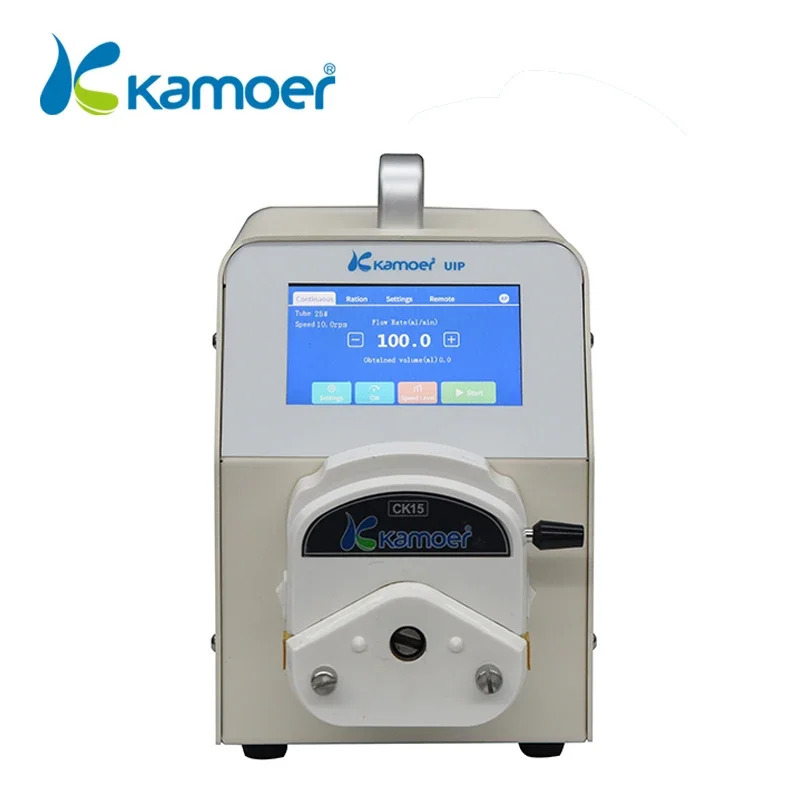 Kamoer UIP 와이파이 리모컨 유량 조절 연동 펌프 장비 실험실 액체 이송 1300 ml/ml