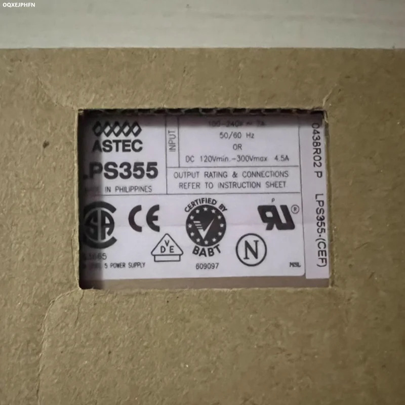 전원공급장치 ASTEC LPS355