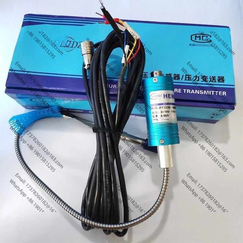 PT123B 50MPa1/2 420MA 또는 010V 출력 HENENG 고온 용융 압력 트랜스미터 센서