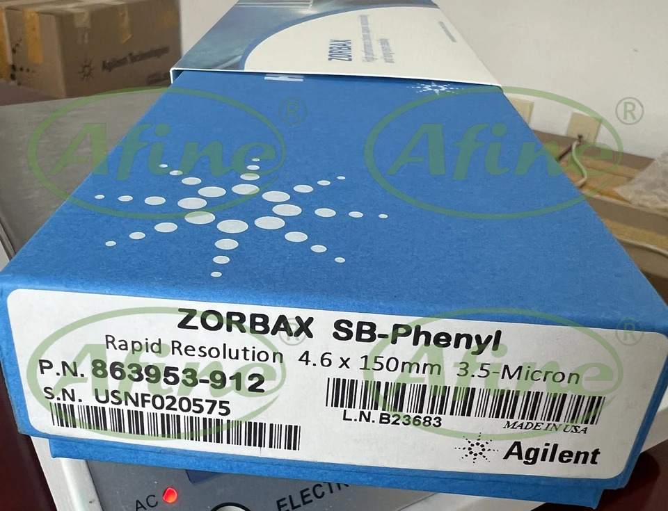 AFINE Agilent 863953-912 ZORBAX RR StableBond Pheny 컬럼 4.6x150mm3.5 m