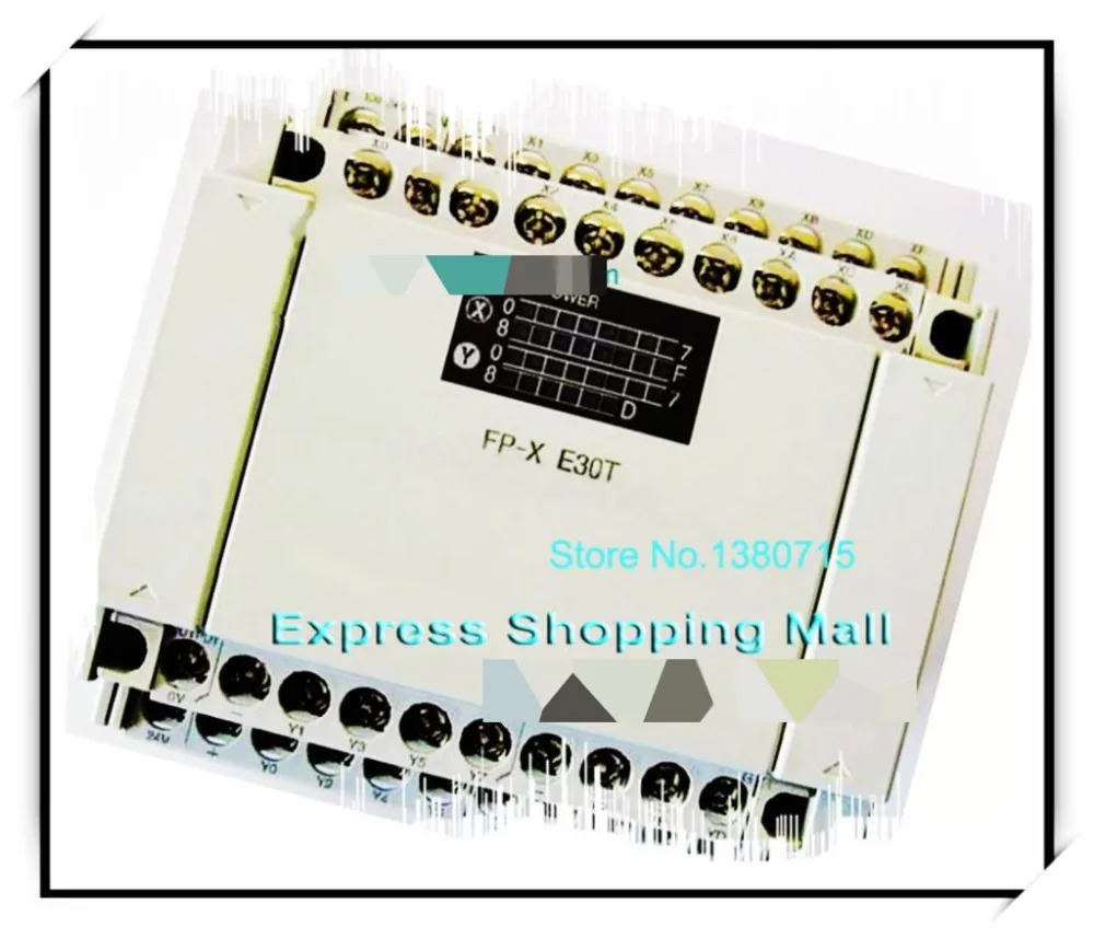 오리지널 AFPX-E30T PLC 출력 FP-X 확장 유닛 AC 16 포인트 입력 14 트랜지스터 NPN 100 240V 신