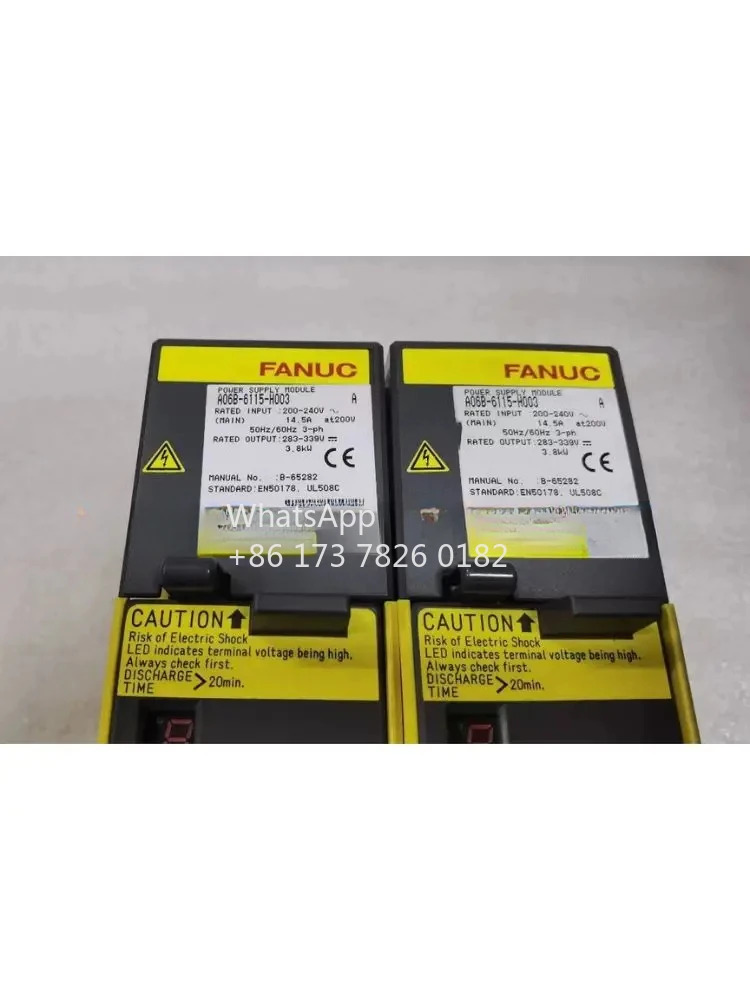 A06B-6115-H003 리퍼 드라이브 작동 기능 OK